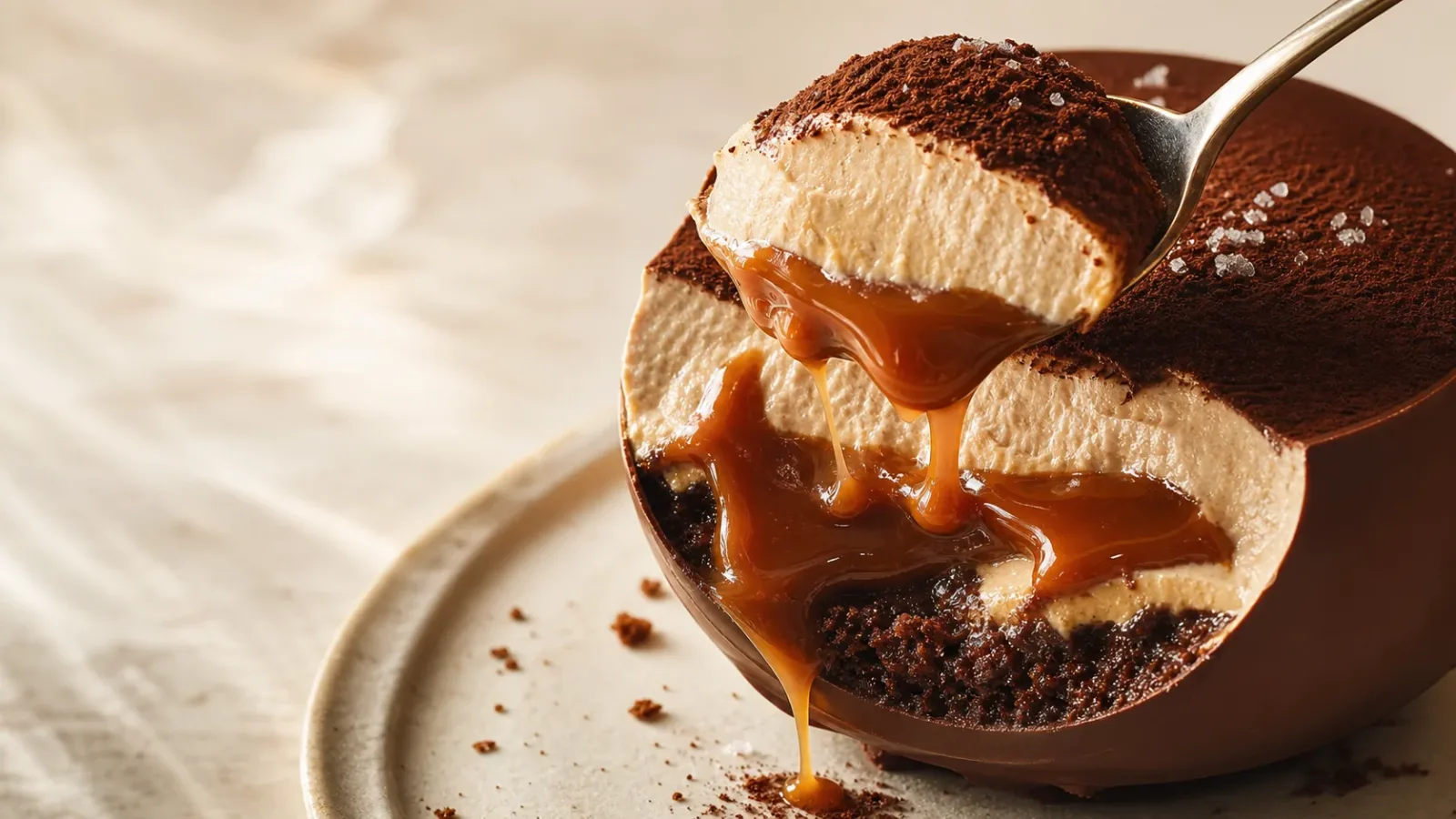 Website for a dessert brand