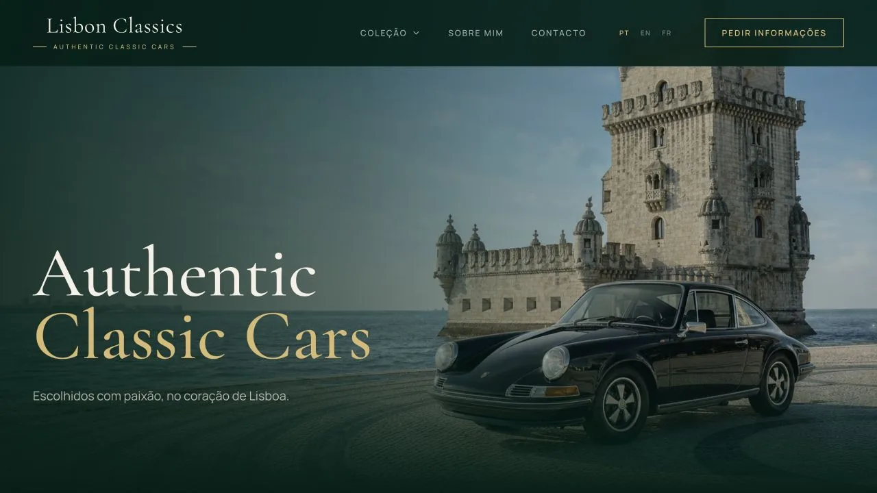 Catálogo de automóveis clássicos